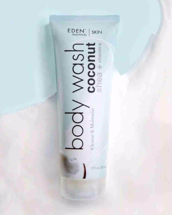 EDEN BodyWorks Coconut Shea Body Wash | 8 oz Gallery Image 1