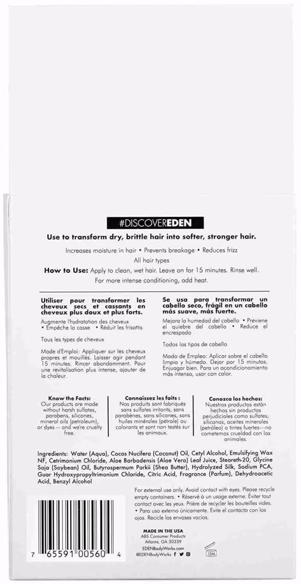 EDEN BodyWorks Coconut Shea Hair Masque | 1.75 oz Gallery Image 2