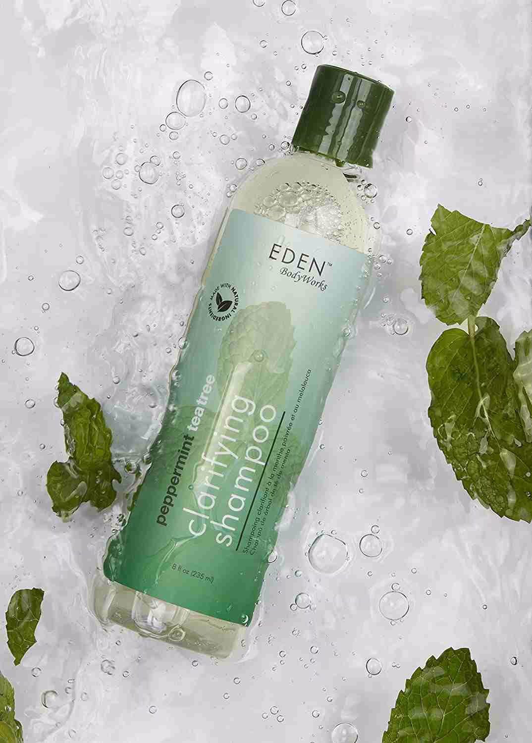 Peppermint Tea Tree Clear Clarifying Shampoo | 8 oz 4 EDEN BodyWorks Peppermint Tea Tree Clear Clarifying Shampoo | 8 oz Gallery Image 3