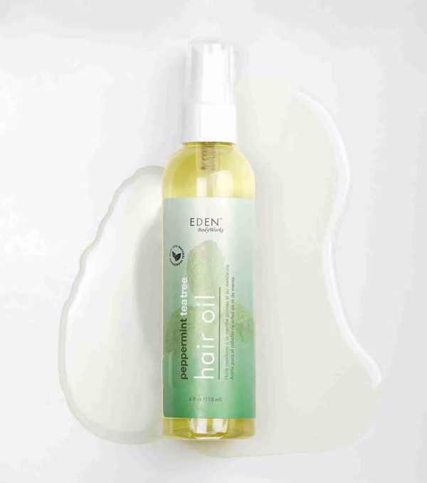 EDEN BodyWorks Peppermint Tea Tree Hair Oil | 4 oz Gallery Image 2