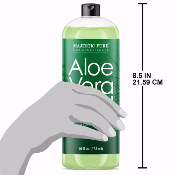 Majestic Pure Aloe Vera Gel for Face and Hair Gallery Image 6